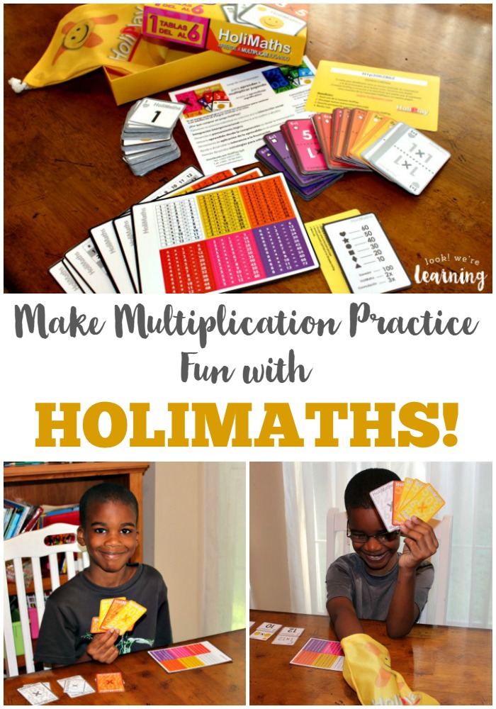 We're loving the HoliMaths Multiplication Card Game - It's a great way for kids to make multiplication practice fun!