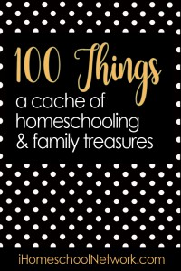 100 Things Linkup from iHomeschool Network