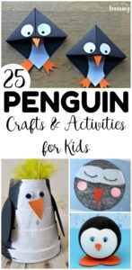 Have some winter crafting fun with these 25 penguin crafts for kids! There are plenty of fun penguin activities here for early grades!