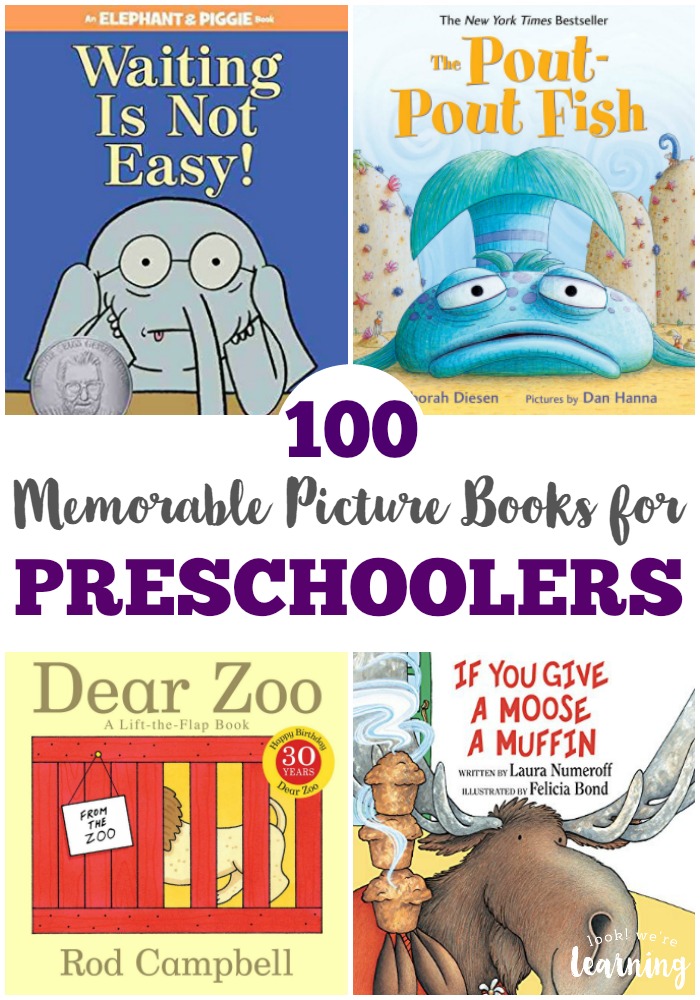 These picture books for preschoolers include classic stories and modern titles for parents to share!