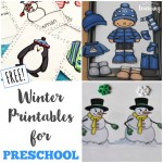 Free Winter Printables for Preschoolers