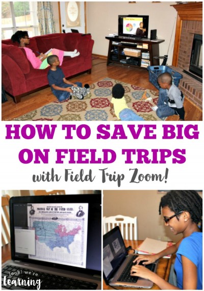 Having trouble affording field trips for your large family? Learn how to save BIG on field trips with Field Trip Zoom!