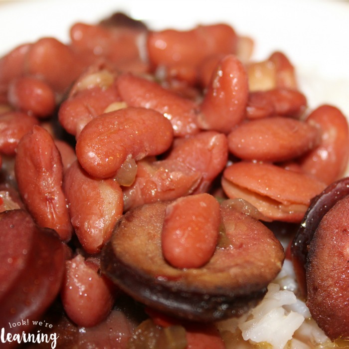 Red Beans and Rice in the Slow Cooker