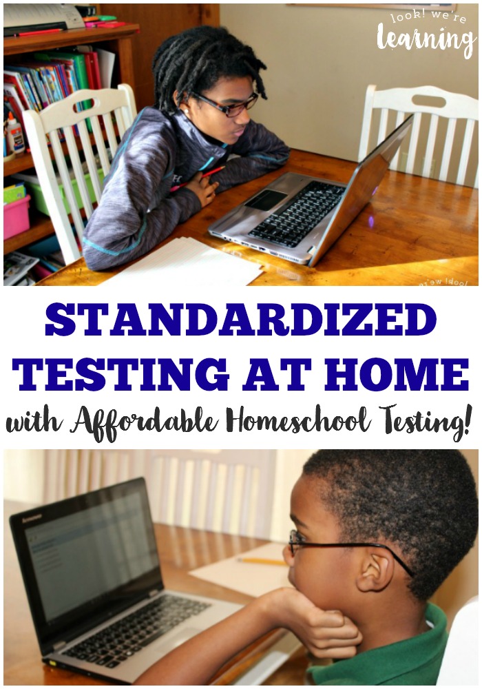 Need to give your homeschooled kids a standardized test? Learn how to do easy homeschool standardized testing at home!