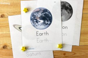 Solar System Printable Science Lesson for Kids