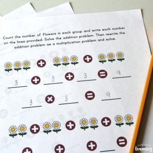 Learning to Use Repeated Addition with Kids