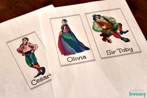 Twelfth Night Puppet Printables