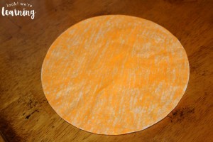 Basketball Coffee Filter Craft