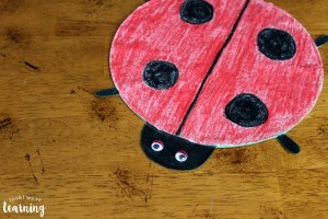 Coffee Filter Ladybug Craft Idea - Look! We're Learning!