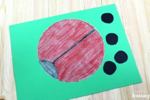 Coffee Filter Ladybug Craft for Kids