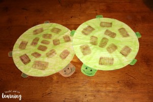 Coffee Filter Turtle Craft for Kids