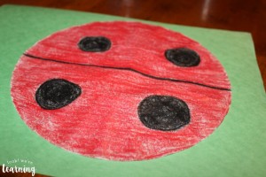 Easy Peasy Coffee Filter Ladybug Craft - Look! We're Learning!