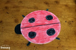 Fun Coffee Filter Ladybug Craft - Look! We're Learning!
