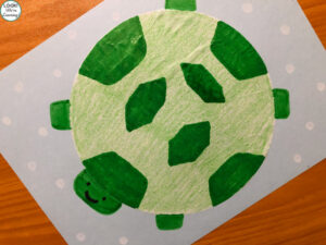 Making a Turtle Craft with Kids