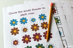 Printable Size Sorting Printables for Kids