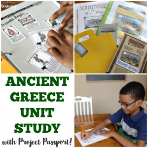 Project Passport Ancient Greece Unit Study - Look! We're Learning!