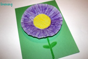 Simple Coffee Filter Flower Craft