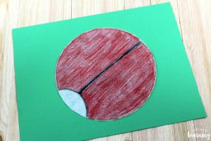 Simple Coffee Filter Ladybug Craft