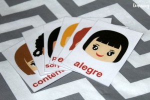 Spanish Feelings Flashcards for Kids