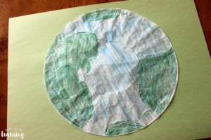 Coffee Filter Earth Craft Kids Can Make