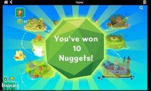 Collecting Points with Nessy Reading & Spelling