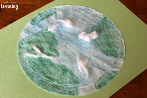 Easy Preschool Coffee Filter Earth Craft