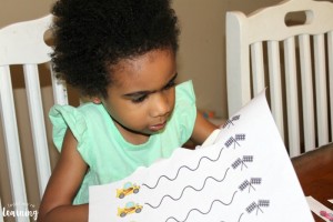 Free Racecar Scissor Skills Printables for Kids