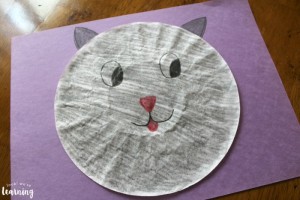 How to Make a Coffee Filter Cat Craft