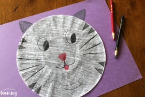 Kids Coffee Filter Cat Craft
