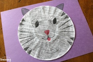 Make a Cat Craft with Coffee Filters