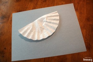 Making an Easy Coffee Filter Umbrella Craft
