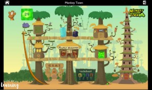 Nessy Reading & Spelling Monkey Town Play Area