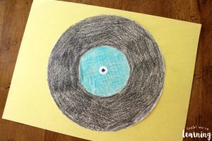 Coffee Filter Vinyl Record Craft