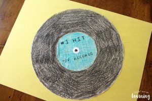 Easy Coffee Filter Vinyl Record Craft