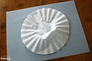 Making a Coffee Filter Moose Craft