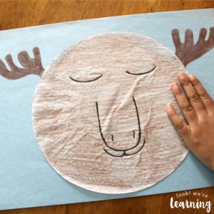 Simple Preschool Coffee Filter Moose Craft
