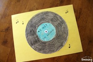 Vinyl Record Craft Kids Can Make