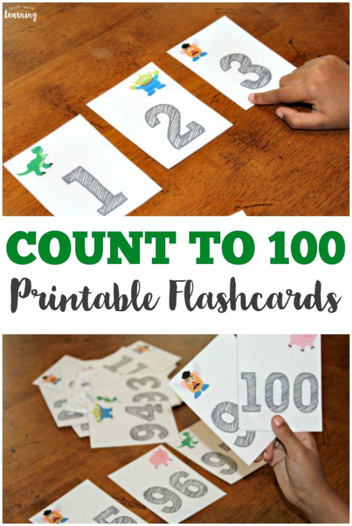 Educational Flash Cards Numbers 1-100 Ages 4 & Up,Counting,Skip Counting & More