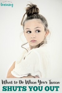 Is your tween refusing to talk with you It's frustrating, isn't it Here's what to do when your tween shuts you out.