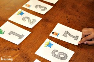 Preschool Counting to 100 Flashcards