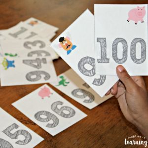 Preschool Counting to 100 Flashcards for Kids