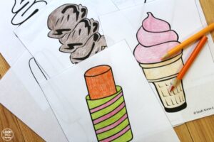 Printable Ice Cream Coloring Pages
