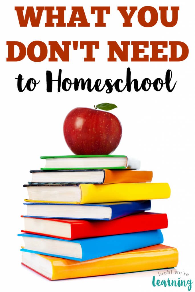 Think you're behind on homeschool planning You're not. You don't need a lot to homeschool, even if you're a newbie!