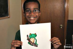 Easy Art Lessons for Homeschoolers with Sparketh