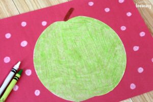 Easy Green Apple Coffee Filter Craft