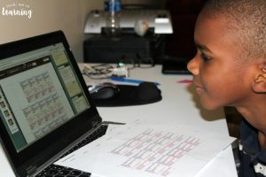 Looking at a Homeschool Planet Calendar