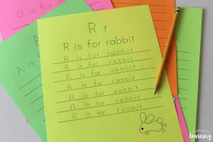 Alphabet Animal Handwriting Practice Pages