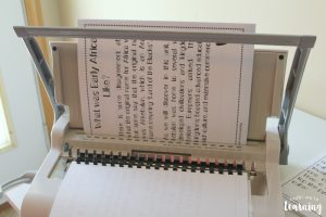 Binding Printables from a Homeschool Printing Service