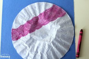 Creating a Coffee Filter Hot Air Balloon Craft