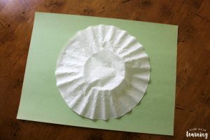 DIY Apple Craft Out of Coffee Filters